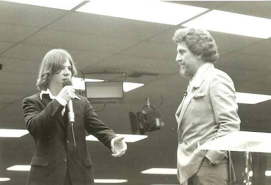 T. L. Osborn ao lado de Tommy Ray O'Dell em 1978